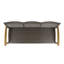 Grande terrasse en bois et 3 places pour la détente dans la cour arrière-595411083