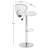 Bunky Swivel Upholstered Adjustable Height Counter Stool with Metal Frame-1152588963