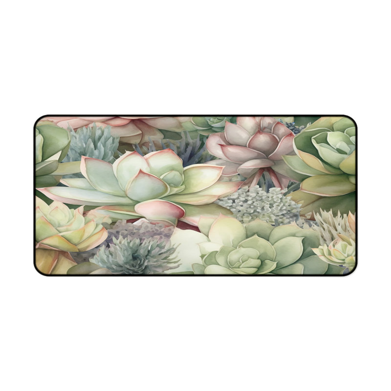 Polyester Desk Pad, 14.4x12.1
