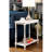 Multifunctional Side Table With Hidden Tray And Open Shelf