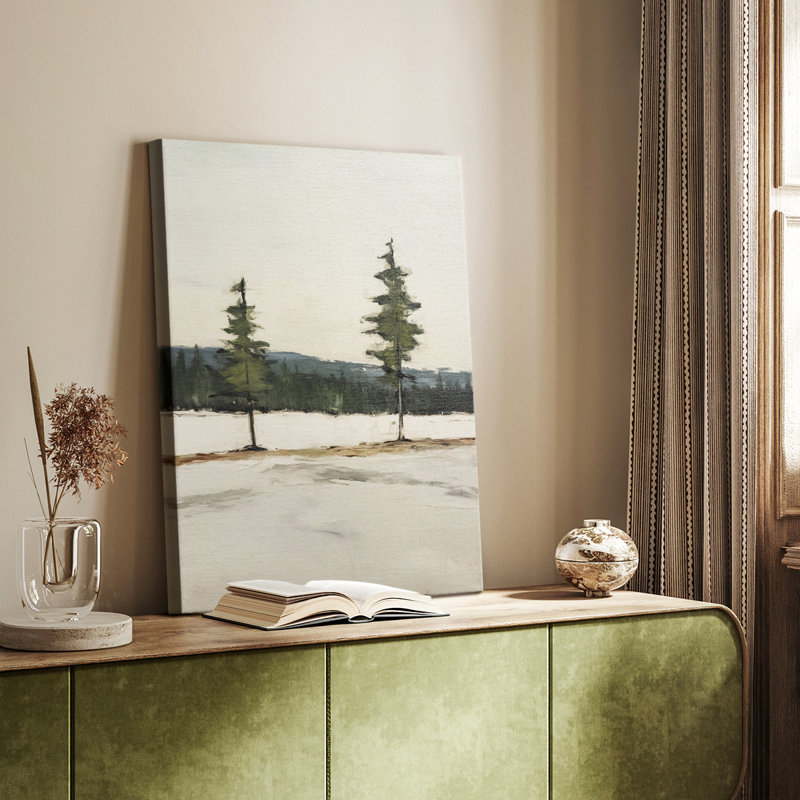Paysage rétro XXIV - galerie Cavas, H 48 po x l 32 po