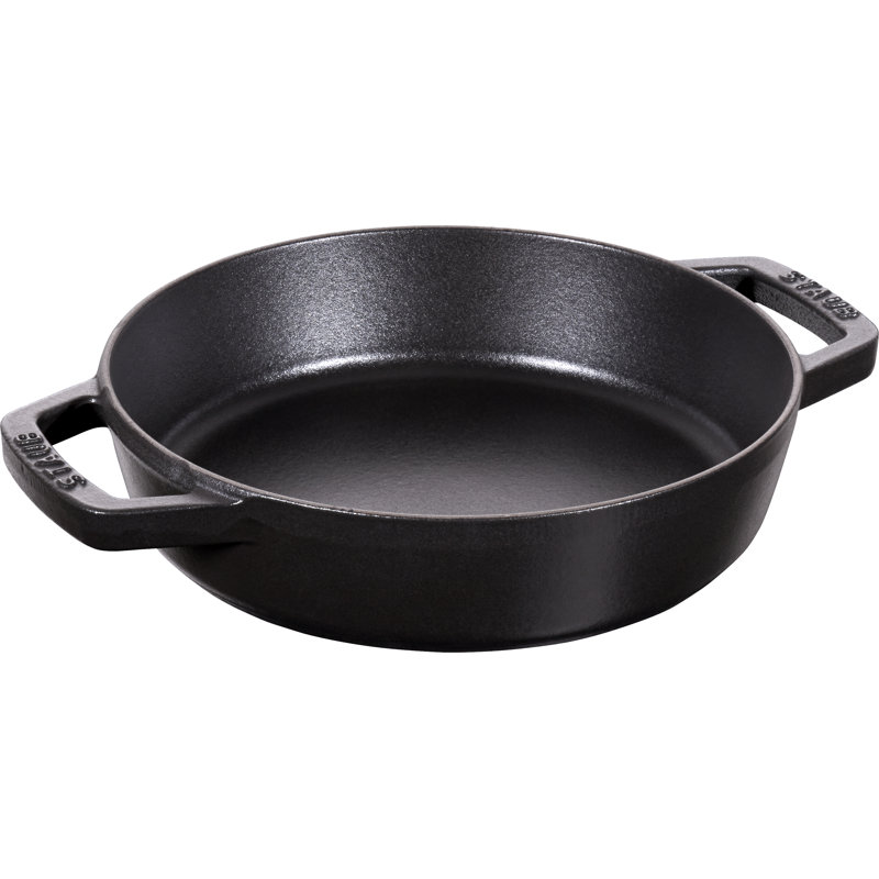 STAUB Cast Iron Fry Pan, Black, 20cm
