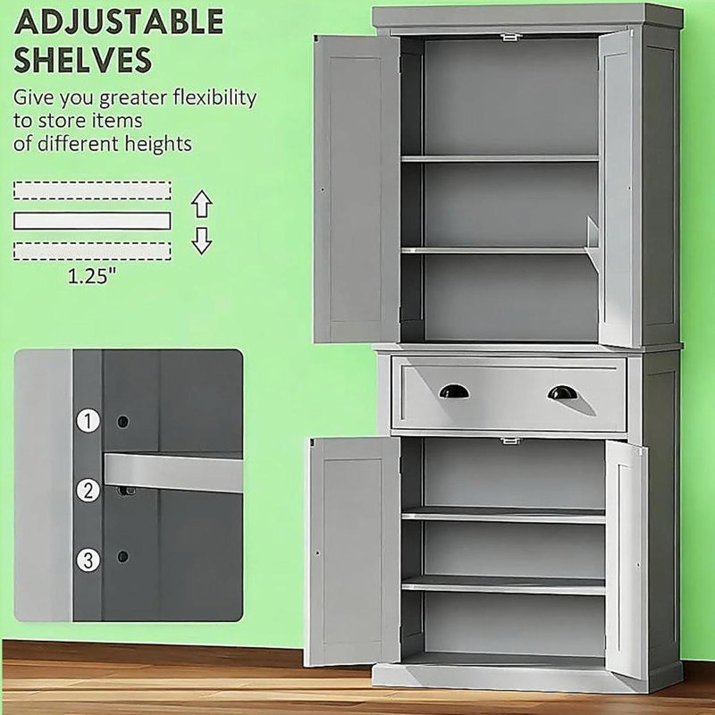 Armoire de cuisine 72,5 po