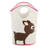 3 Sprouts - Baby Laundry Hamper - Storage Basket Organizer Bin for Nursery - Deer