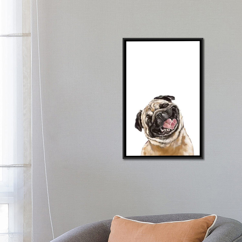 «Big Laose», reproduction sur toile tendue Big Nose Work, H 12 po x l 8 po x P 0,75 po, Toile tendue, Pas de tapis