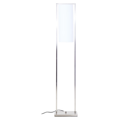 Claritsa 150cm Silver Column Floor Lamp