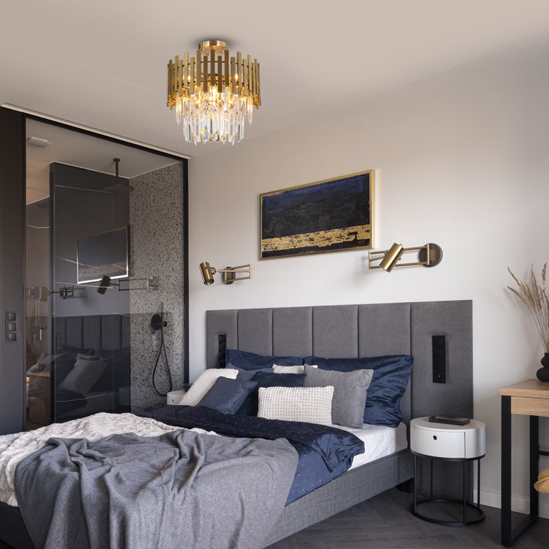 Antrel 6 - Light Crystal Chandelier