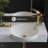 Chateau 30" Right Side Faucet Wall-Mount Ceramic Rectangular Bathroom Sink in Glossy White SM-WS325-121723293-101635164
