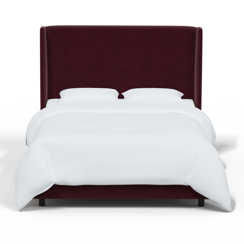 Tilly Upholstered Bed, Full, Luxe Raisin Velvet