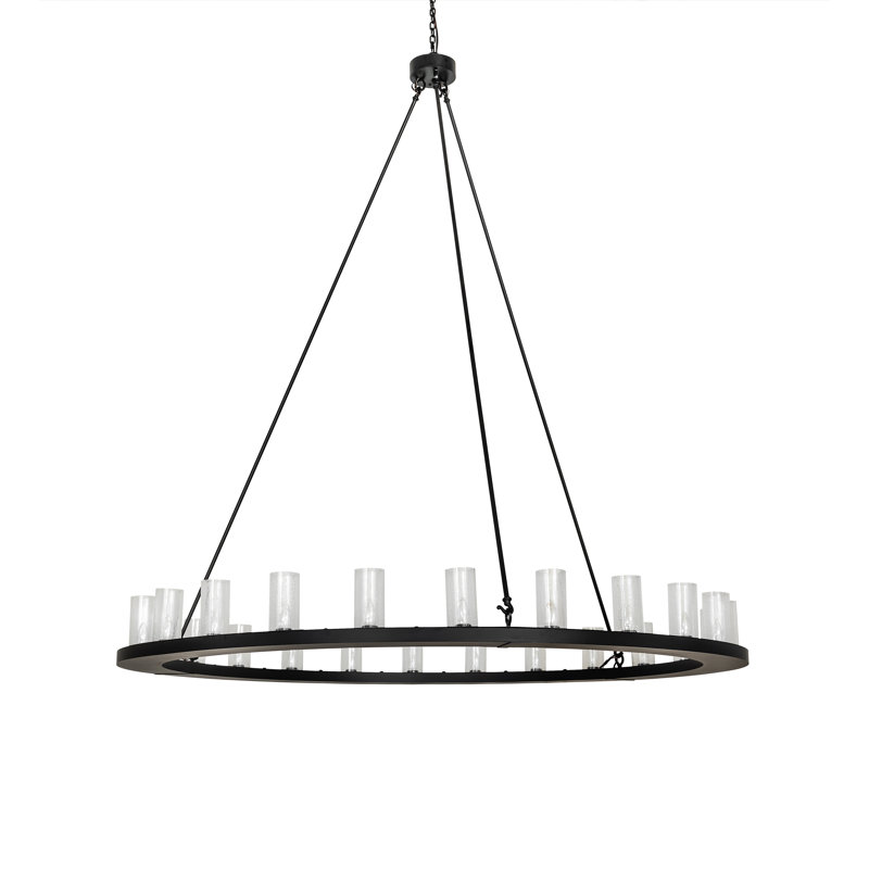 Lustre 72 lumières de 72 po de largeur Loxley