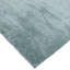Natonia Shiny Shaggy Duckegg Blue Area Rug-184809960