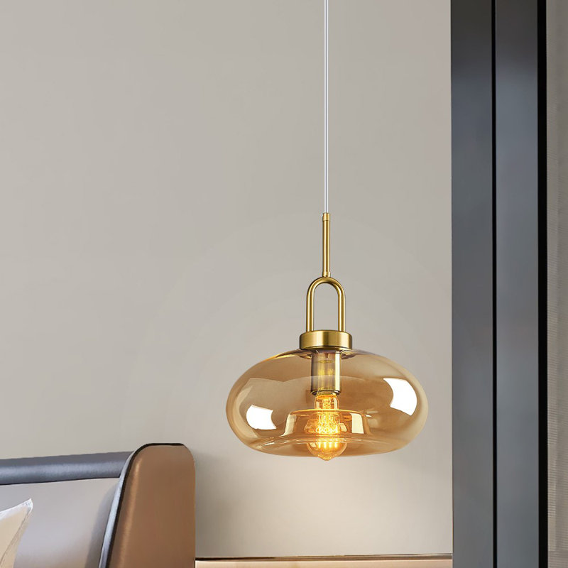 Luminaires suspendus Figen pour îlot de cuisine Champagne