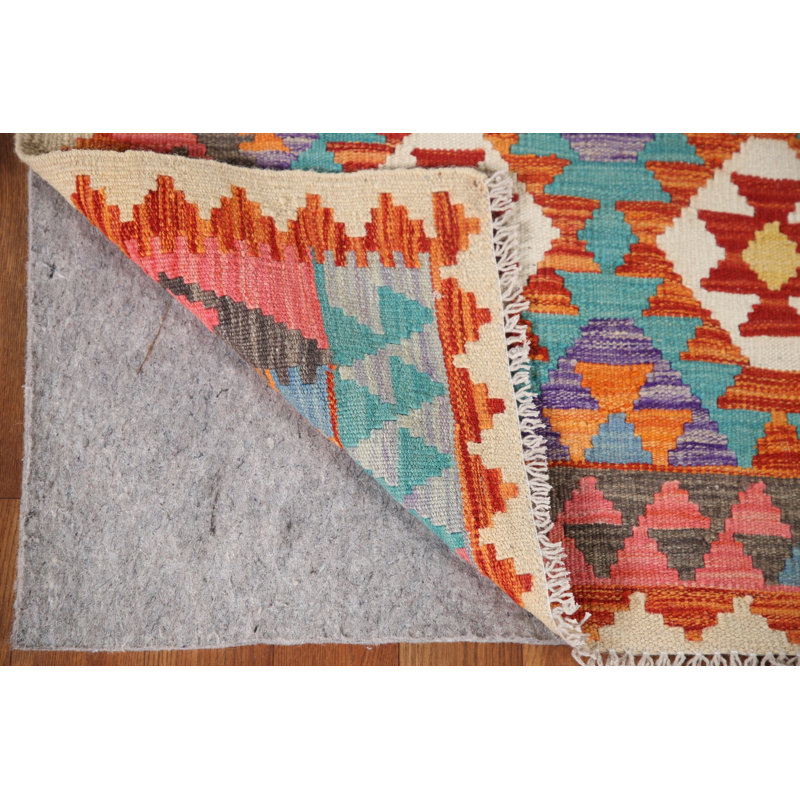 South Western Wool Kilim Oriental Rug 3x4