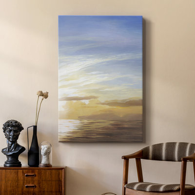 Luminous Waters II -Custom Wrapped Gallery Cavas