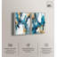 Teal Tempest Set Canvas Print Blue Abstract Wall Art Set by Art Remedy, Black Frame, 10 x 15-570701149-570701151