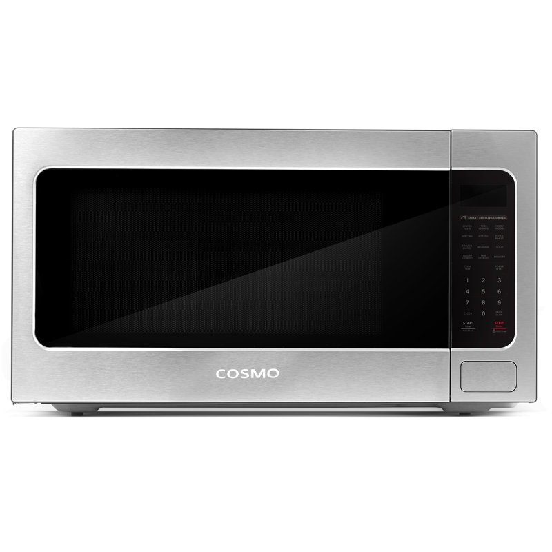 Cosmo 24 po Nebula Collection Four à micro-ondes de comptoir en acier inoxydable
