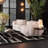 Arca Marble Top End Table