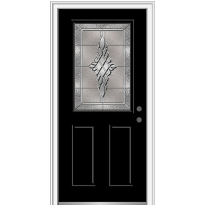 Grace 80'' Fiberglass Front Entry Doors