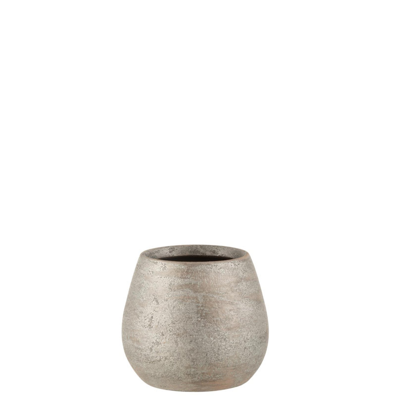 Badillo Ceramic Pot Planter, 14cm H x 16cm W x 16cm D