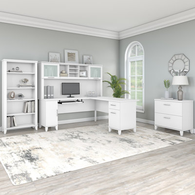 Magomed 4 Piece Computer Desk Office Set