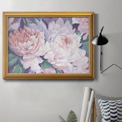 " Peonies In Bloom I " Painting Print