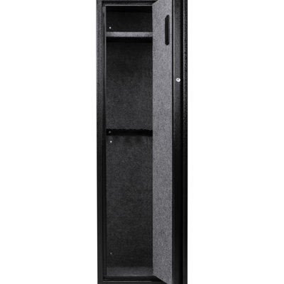 Coffre-fort de 4,33 pieds cubes avec clavier numérique Intérieur spacieux pour les fusils et les accessoires. Convient à la maison ou au bureau. Unité de rangement en acier noir. Besoins professionnels. Fabrication