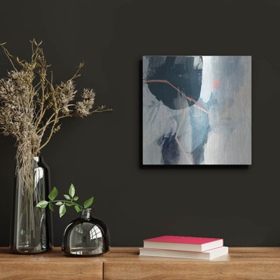 Luxe Metal Art 'Luz I' By Victoria Borges, Metal W " Luz I " by Victoria Borges