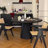 Black Round Solid Wood Dining Tables-1721882085