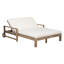 Chaise longue d'extérieur avec sièges doubles-973152466