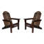 Chaise Adirondack pliante en bois massif Amza-1969041674