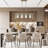 Dionna 4 - Light Dimmable Rectangle Chandelier-1235979890