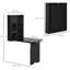Preece Foldable L-Shaped Floating Desk