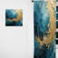 Rideau obscurcissant et abstrait obscurcissant Gold-107827136