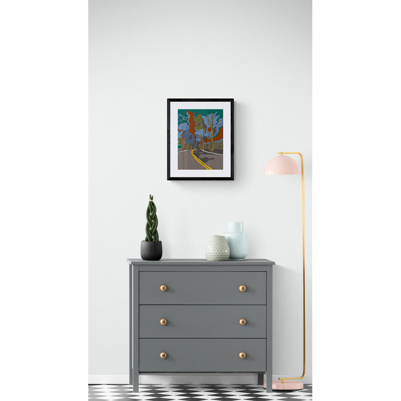 Canary Pines Shadow Print by Deborah Blum, 20" H x 16" W