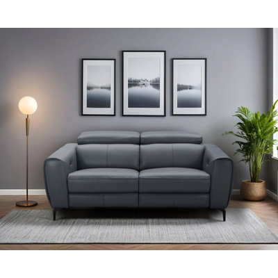 70'' Upholstered Reclining Loveseat