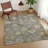 Machine Washable Indoor/Outdoor Chantille ACN2305 Global Rug-528586111