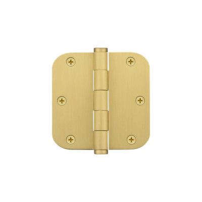 Charnière de porte simple à billes H 3,5 po x l 3,5 po