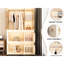 Armoire portative - 9 barres de garde-robe en 1 pour une durabilité accrue et un rangement fiable des vêtements