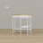 Corner Console Table With Swivel Storage Shelf