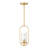 Rykir 1 - Light Brushed Gold Pendant