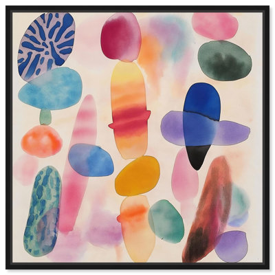 Dissolving Hues, aquarelle abstraite par Art Remedy