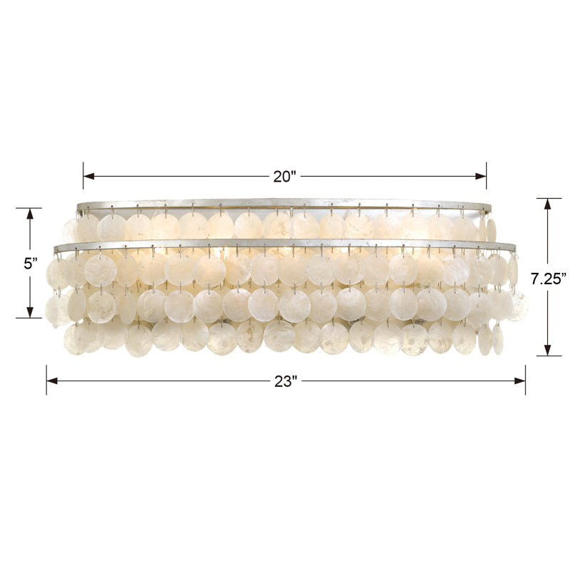 Clariza 5 - Light Dimmable Vanity Light