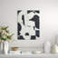 Black Puzzle Painting by Sara Brown-25820268-25820269