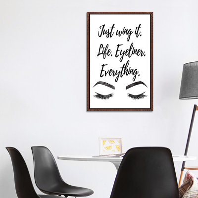 Just Wing It by Amanda Greenwood - Print on Canvas