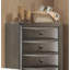 Commode de style transitionnel 1pc Poignées ovales à 5 tiroirs-1190608273