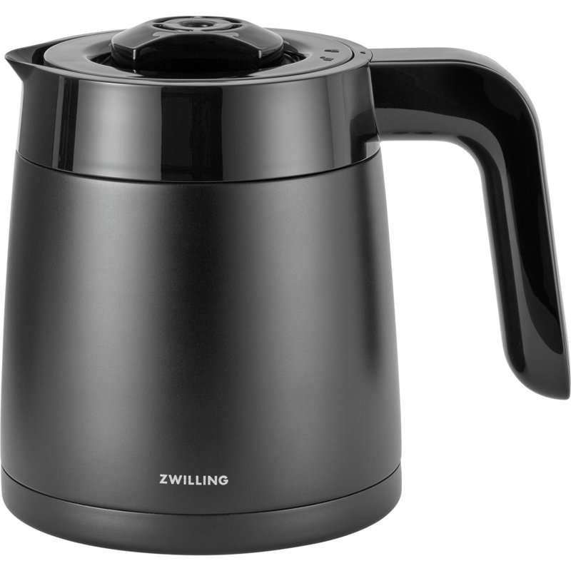 ZWILLING Enfinigy Drip Coffee Maker with Thermo Carafe 10 Cup, Awarded The SCA Golden Cup Standard, 4.5" H x 5.4" W x 5.4" D