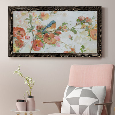 " Bluebird Spring Day I " Painting