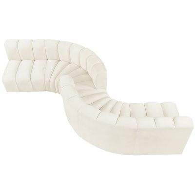 Ivancea Upholstered Curved Sectional Reversible