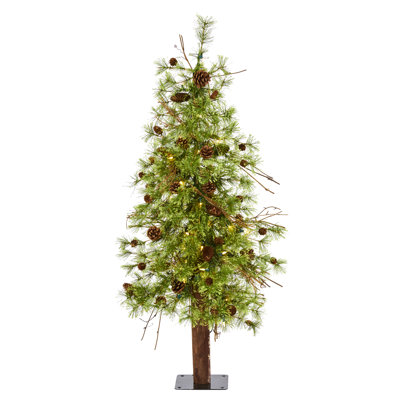 Lighted Artificial Christmas Tree