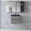 Meuble-lavabo mural 24 po avec lavabo, meuble-lavabo mural moderne